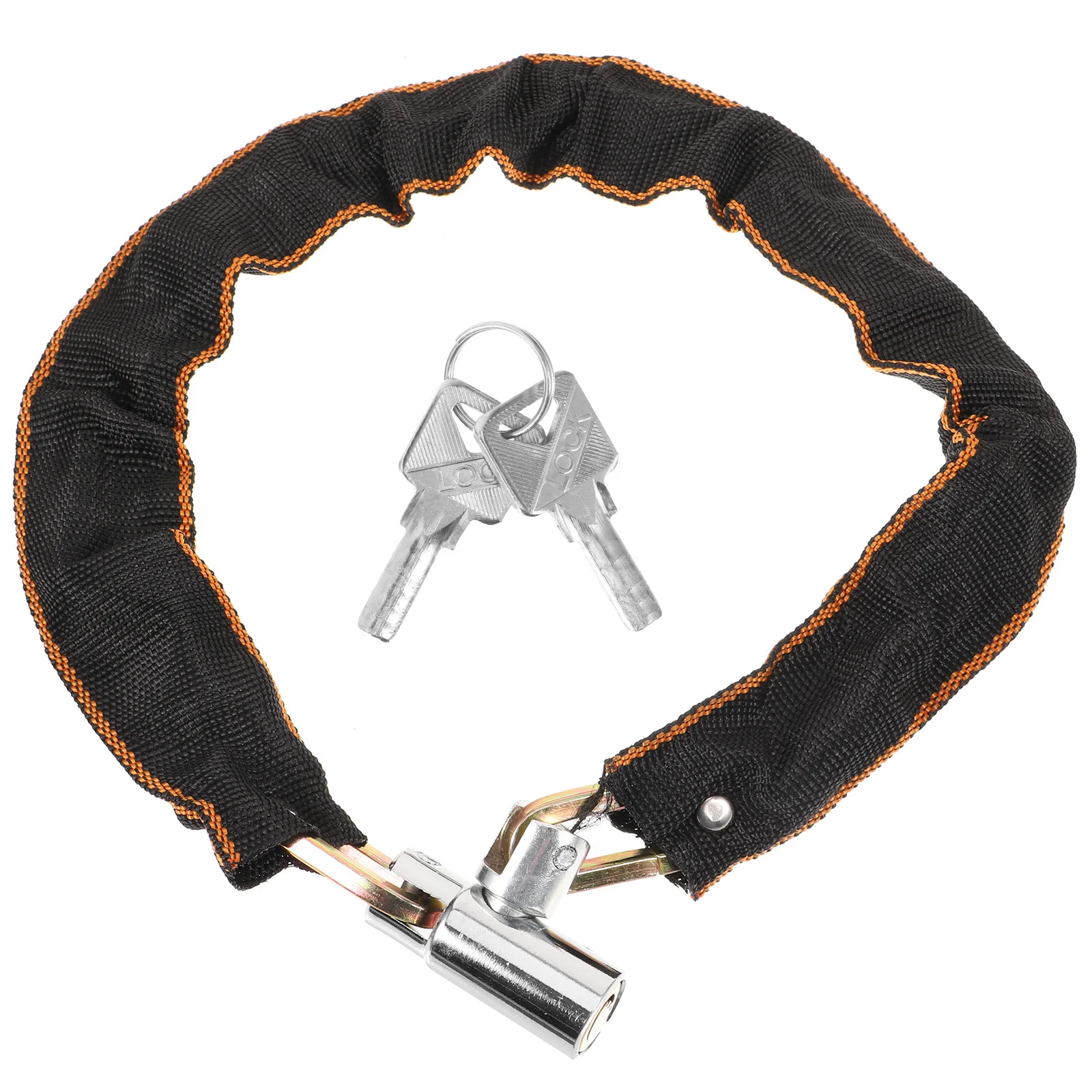 

Lock Chain Electric Bike Sturdy Locks Cloth Stainless Steel Anti-theft Cycling Outdoor Security Protection