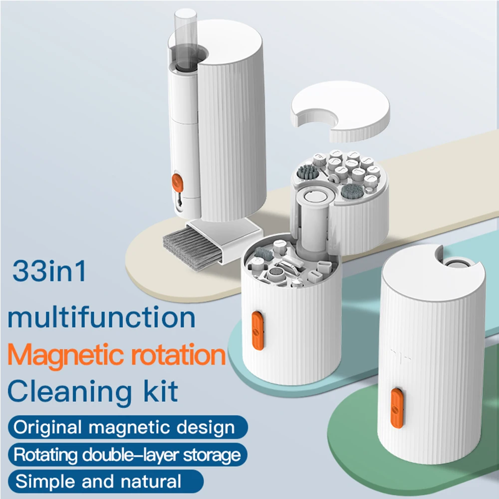 All-in-One Multi-Functional Cleaning Kit with Brush Pen for Electronics and Gadgets