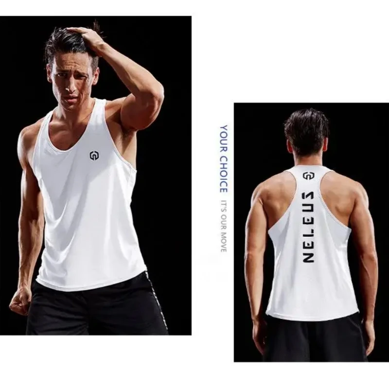 Men Basketball Shirts Running Gym Sports Vest Quick Dry Breathable