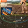 VEVOR Metal Detector for Adults & Kids 10Inch Waterproof Search Coil with LCD Display 7 Modes Adjustable 41''-52'' Aluminum Stem 2