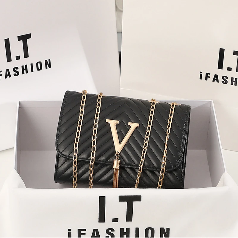 Embroidery Women Crossbody 2023 Thread Luxury Handbag Shoulder Bags Brand Sequined Tassel Clutch Small Bag And Purse_voghion.com