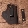 Tactical PU Leather Holster for Concealed Carry Airsoft IWB Gun Holsters for Glock 17 19 43/ Sig P365/ PX4 M9 9mm for Hunting 2
