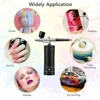 Airbrush Nail Art Painting Kit with Compressor Mini Airbrush for Nail Art Cake Painting Portable Hand Sprayer Gun Airbrush Nail 2