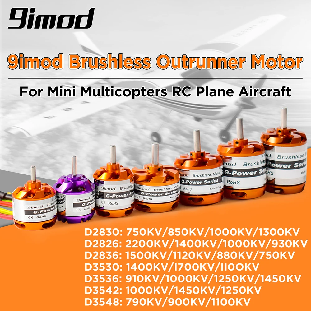 hobby koppel 2830 borstelloze motor 750KV, 850KV, 1000KV, 1300KV motor voor modle-vliegtuigen vaste vleugels Motor Model Vliegtuig Motor Glider Motor Motor Science (Kleur: 2803 BRUSHLESS MOTOR, maat: 1300K