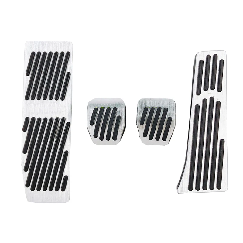 

Aluminum Alloy Brake Accelerator Fuel Car Pedals Set Fit for BMW 3 Series E90 E92 E93 M3 2005-2012 AT MT Silver Black