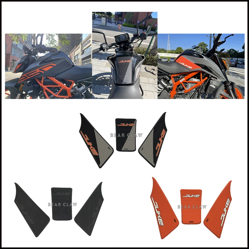 for KTM DUKE 390 DUKE 250 2018-2022 High quality Motorcycle Tank Traction Side Pad Gas Fuel Knee Grip Decal NEW style penhaligon s much ado about the duke 75