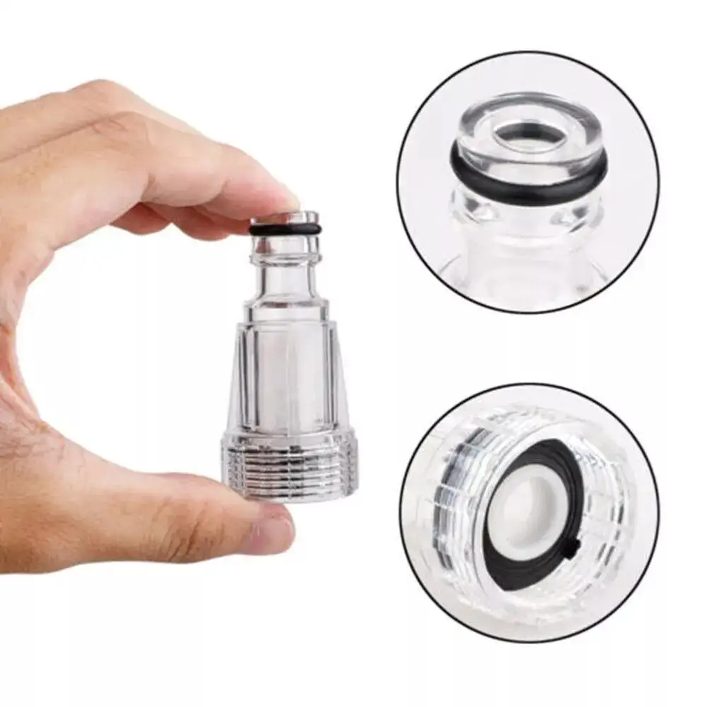 

1/2PCS Car Washing Machine Connector Quick Connection Filter Gun Water Car Washing Accessories Adapter Cleaning B9B9