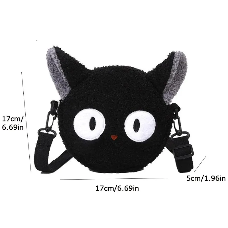 Japanese Style Kawaii Bag Women Cartoon Plush Shoulder Bag for Women New Crossbody Bag Small Phone Purse Bolsa Feminina - Image 6