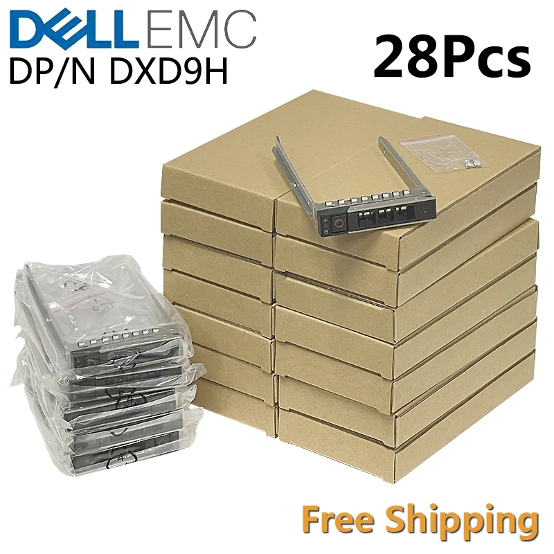 10PCS-Pack NEW 0DXD9H For DELL Server R760 R750 R740 R640 R940 T350 R540 14G/15G/16G 2.5'' SAS SATA HDD Caddy Tray Bracket DXD9H - 7 10PCS-Pack NEW 0DXD9H For DELL Server R760 R750 R740 R640 R940 T350 R540 14G/15G/16G 2.5'' SAS SATA HDD Caddy Tray Bracket DXD9H - 7