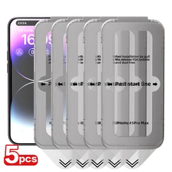 MORHOH Screen Protector for iPhone 15 14 13 Pro Max Corning Glass Anti Spy Full Tempered Glass Protection for iPhone 15 Pro Plus
