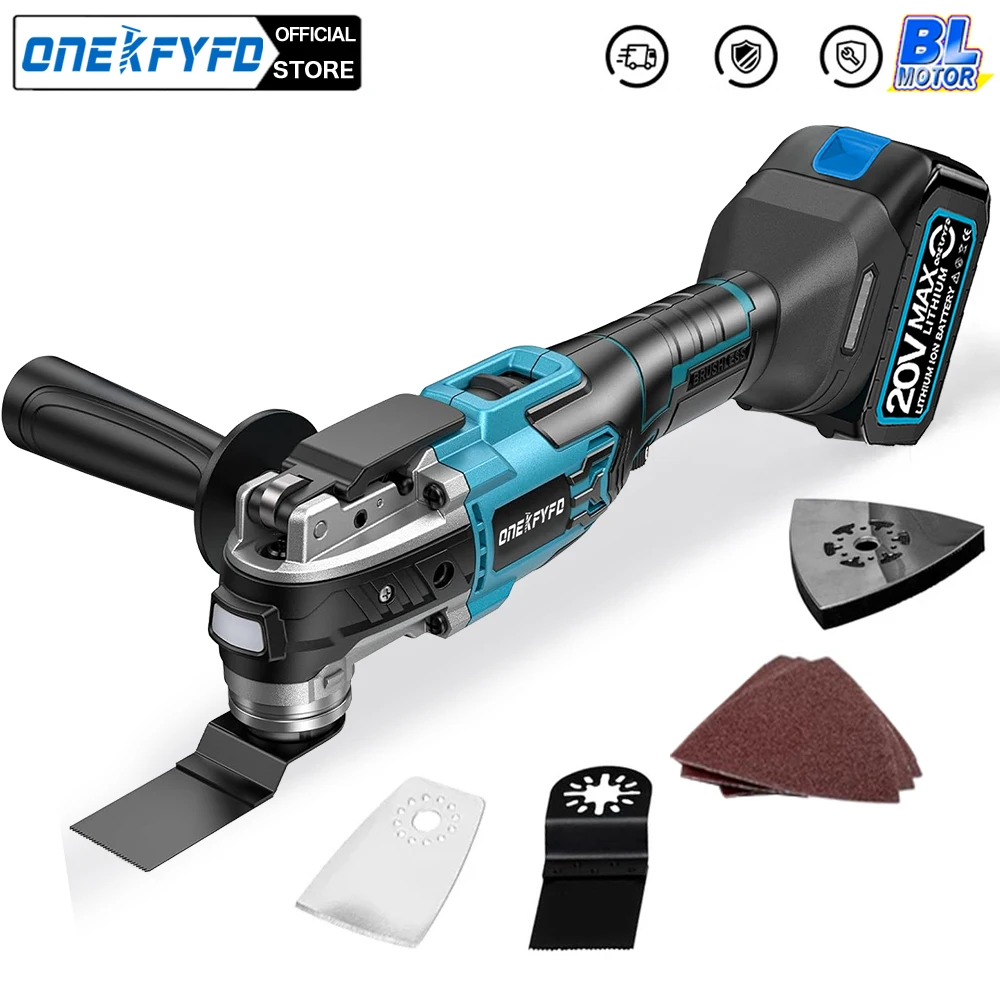Electric Brushless Oscillating Variable Speed Trimmer Saw Renovation Power Machine Multi-function Tool For Makita 18V Battery electric pruning saw electric trimmer electric multi tool