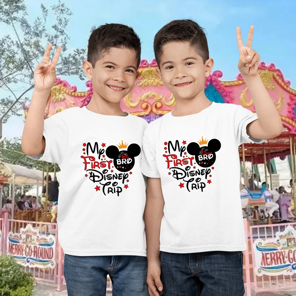 Disney Trip Mickey Minnie T shirt Sets 