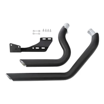 Staggered Shortshots Exhaust Pipes For Harley Sportster XL Iron 883 1200 2004-2013 2012 Motorcycle
