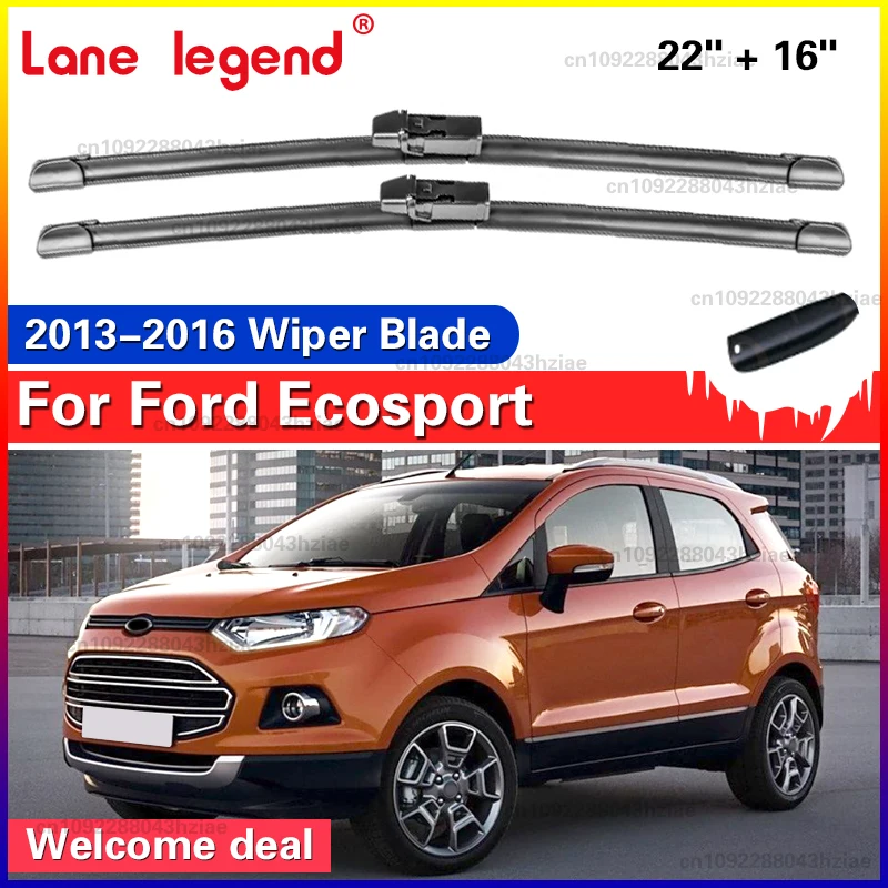 Premium Car Front & Rear Wiper Blades Set - Enhanced Windshield Performance & Visibility