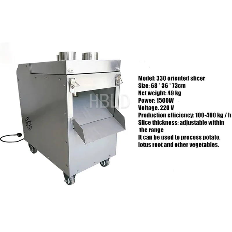 Fully Automatic Vegetable Slicer, Fruit Strawberry Slicer, High-Power Vegetable Slicer