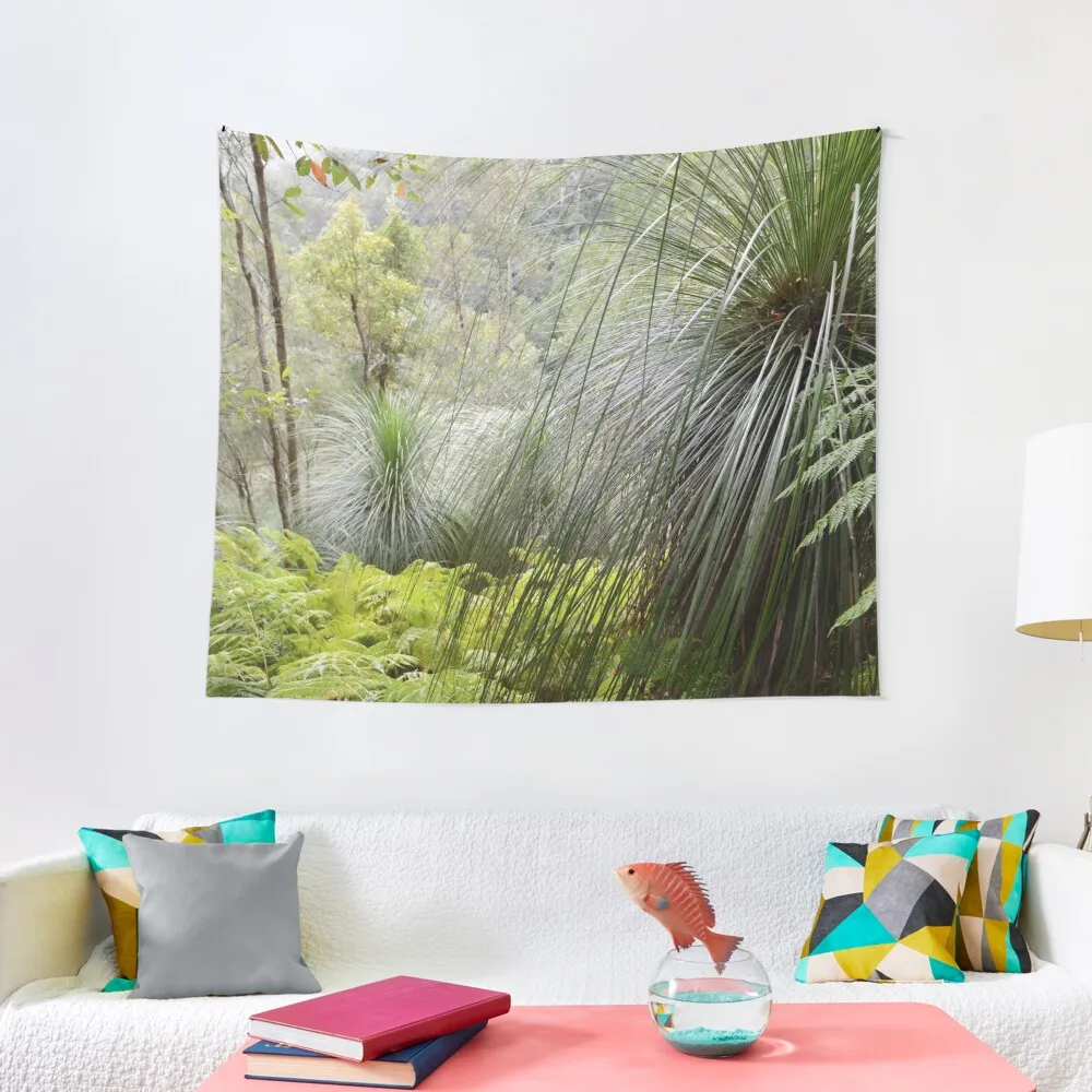 

Grass trees Tapestry Tapestry Wall Hanging Aesthetic Room Decor Korean