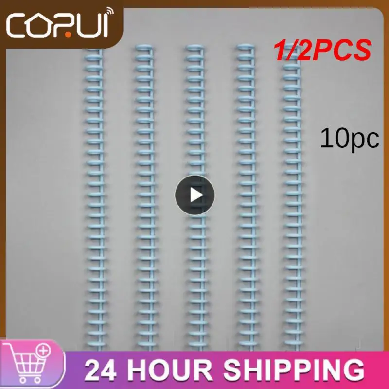 

1/2PCS Holes Loose-leaf Paper Book Circles Ring Scrapbook Album Binder Spiral A4 Notebook Binding Clips