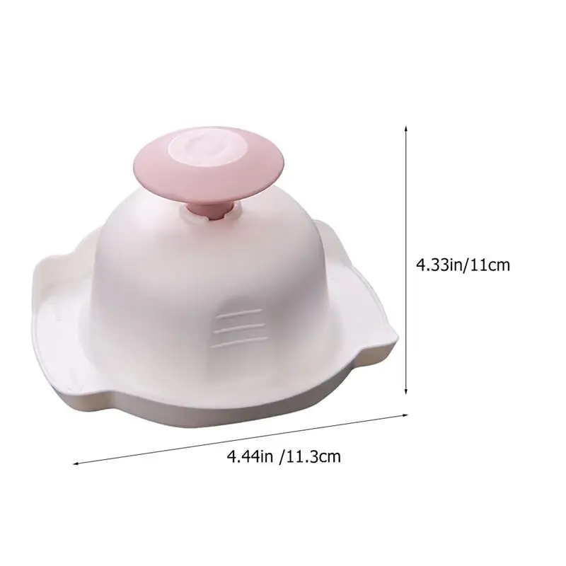 Lot De 3 Protège-mains Pour Légumes, Râpe De Sécurité, Protection Des Doigts, Mandoline, Outil De Coupe D'oignon, Trancheuse De Légumes, Nourriture En Plastique Manuel