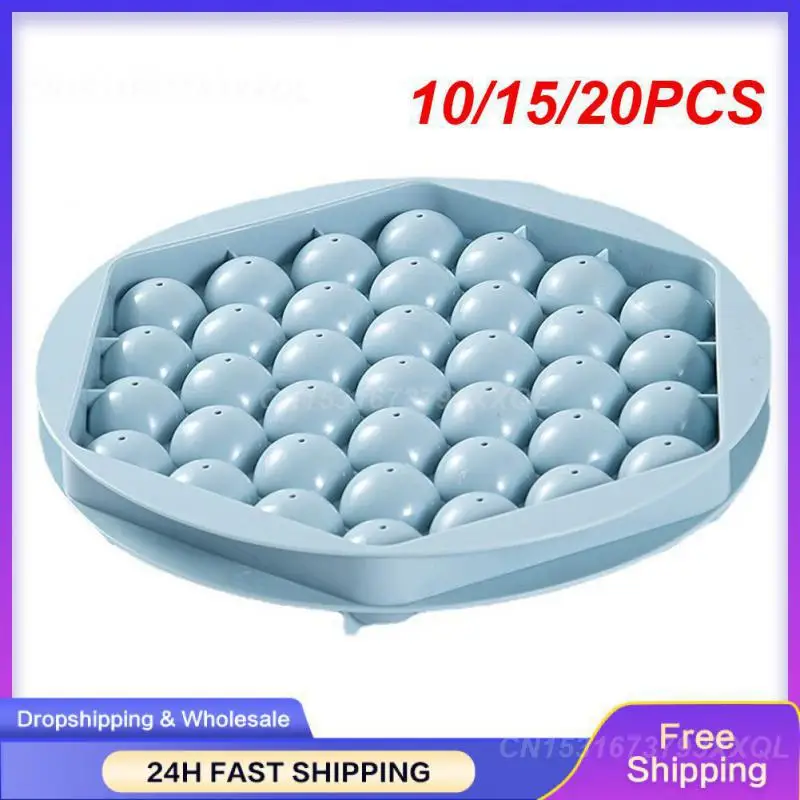 

10/15/20PCS Ice Mould Ice Hockey Mold Round Ice Mold Kitchen Tools Ice Tray Refrigerator Spherical Moulds Ice Cream Mold