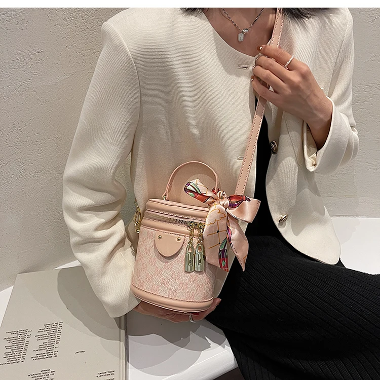 Women's Tote Bucket Bag Pu Leather Shoulder Handbag For Daily Wear_voghion.com