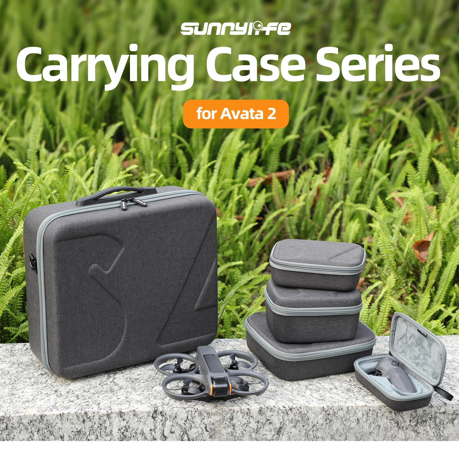 Portable Storage Case Combo Bag Carrying Handbag Remote Control Drone Bag Storage Accessories For DJI Avata 2/Goggles 3/FPV3