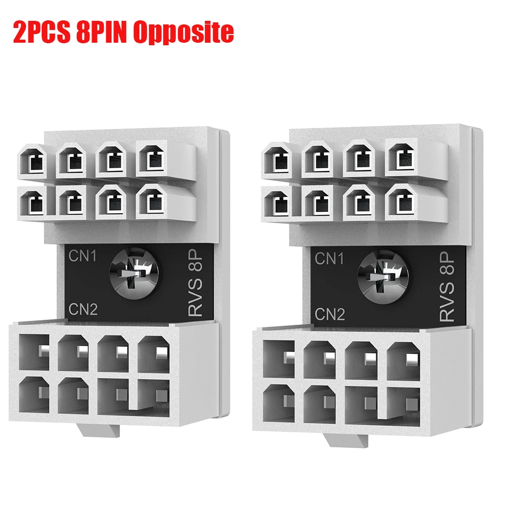 Angled ATX 8-Pin Power Adapter for GPU and Desktop Power Management