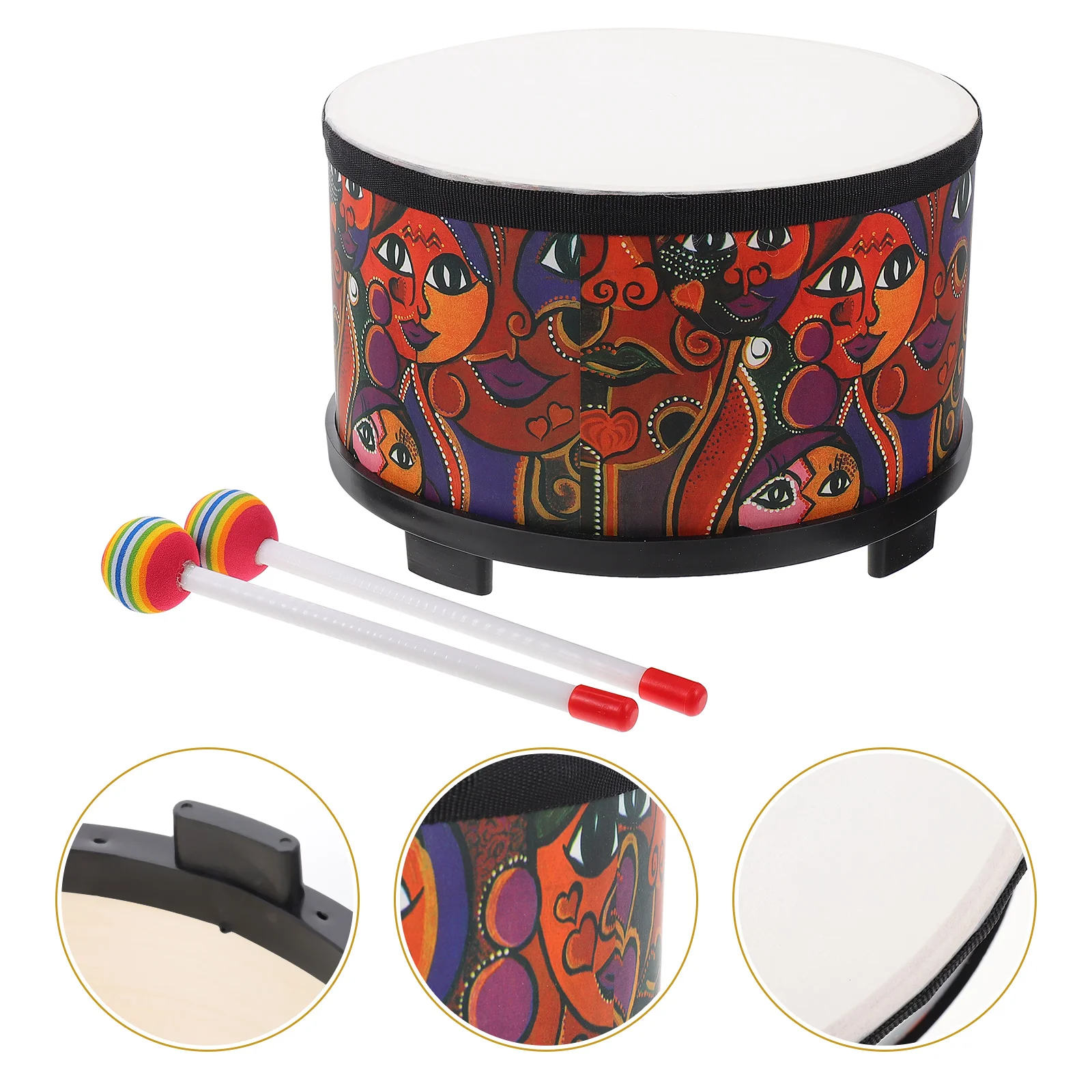 

Bass Drum Mini Set Children's Electrical Musical Instrument Educational Toy Drums