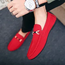 

Suede Loafers Men Bottoms Breathable Casual Shoes Luxury Brand Flat Loafer Slip on Driving Shoes Plus Size 38-46 Soulier Homme