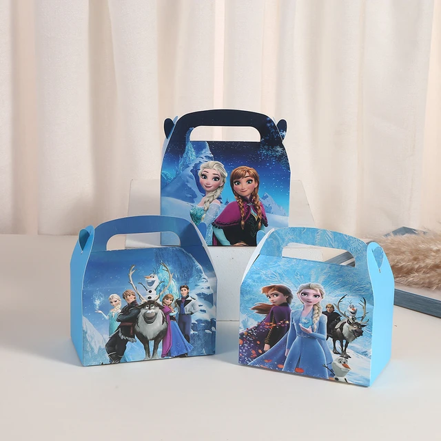 Disney Frozen Candy Box Party Suppliers Gift Box For Kids Girl Birthday  Party Decoration Baby Shower Elsa Olaf Party Favors - AliExpress