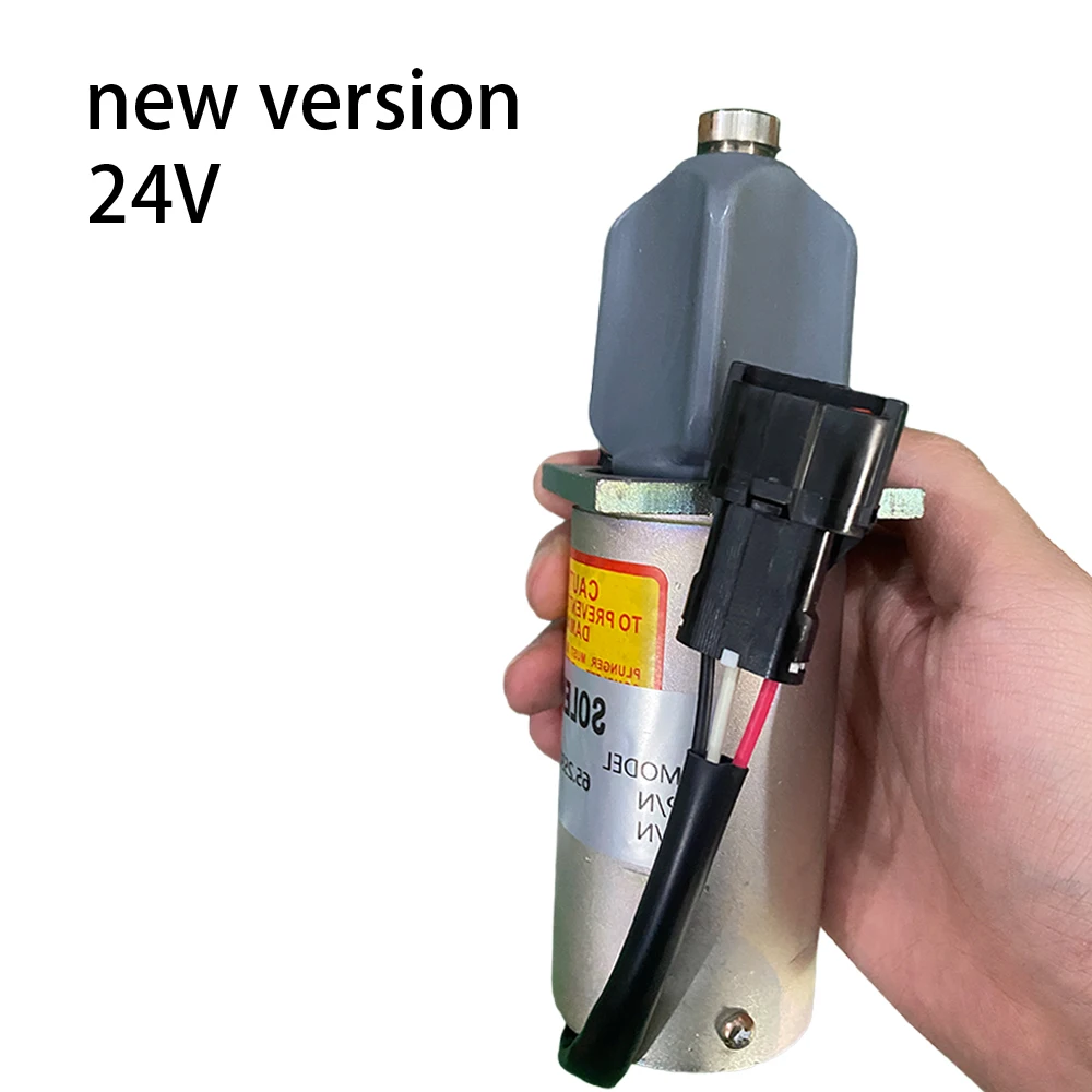 24V 300743-00067 정지 솔레노이드 밸브 68.25900-7015 65.25900-6010A 24V