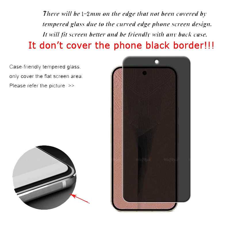 All-in-One Privacy Shield Screen Protector with 9H Hardness for Google Pixel 11 Series