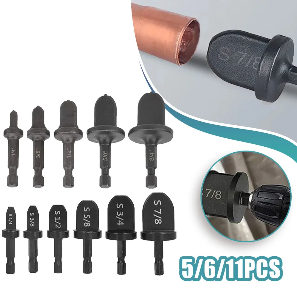 Lot De 6 Extenseurs De Tuyaux En Cuivre Pour Tubes CVC, Tube D'extension En Acier Pour Tubes En Aluminium Et Cuivre Et Autres Tuyaux En Métal Souple