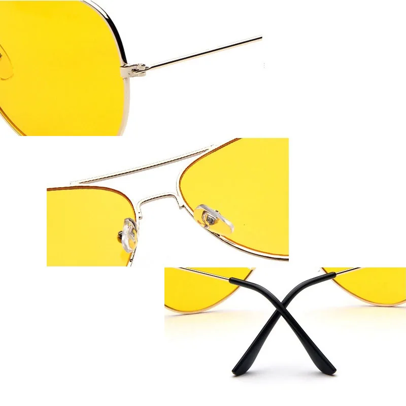 Car Sunglasses Alloy Square Polygon Sunglasses For Men Pilot Aviation Sun Glasses Women Retro Pink Clear Oversize Shades driving glasses