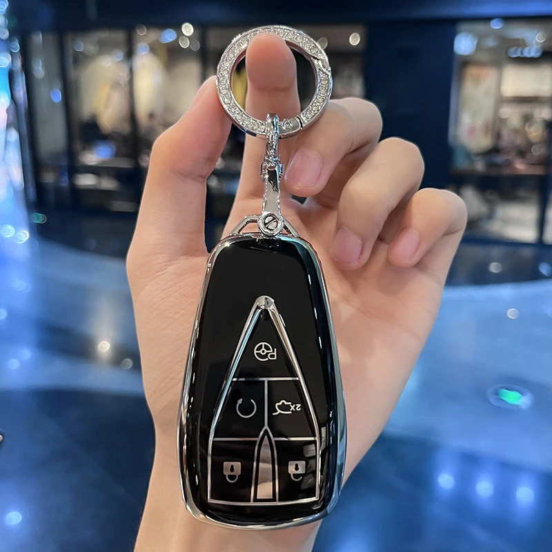 TPU Shell Fob For Changan CS35 PLUS CS75PLUS CS55PLUS Eado UNI-T Oushang X5 X7 EV Car Key Case Cover Accessories key case cover key case car key shell remote control case cover