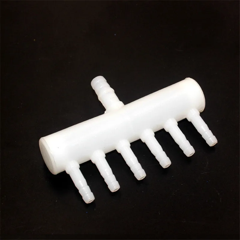 Fish Tank Air Splitter Valve Bubble Stone Silicone Hoses Air Pump Flow Splitter For Compressor Aquarium Joint Drip System 4