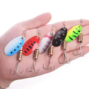 1pcs Fishing Lures Wobbler Spinner Baits Spoons  Bait Fishing Metal Spinner  - Fishing Lures - Aliexpress