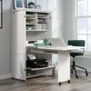 Miscellaneous Storage Craft & Sewing Armoire, L: 35.11" x W: 21.81" x H: 61.58", Glacier White finish 6