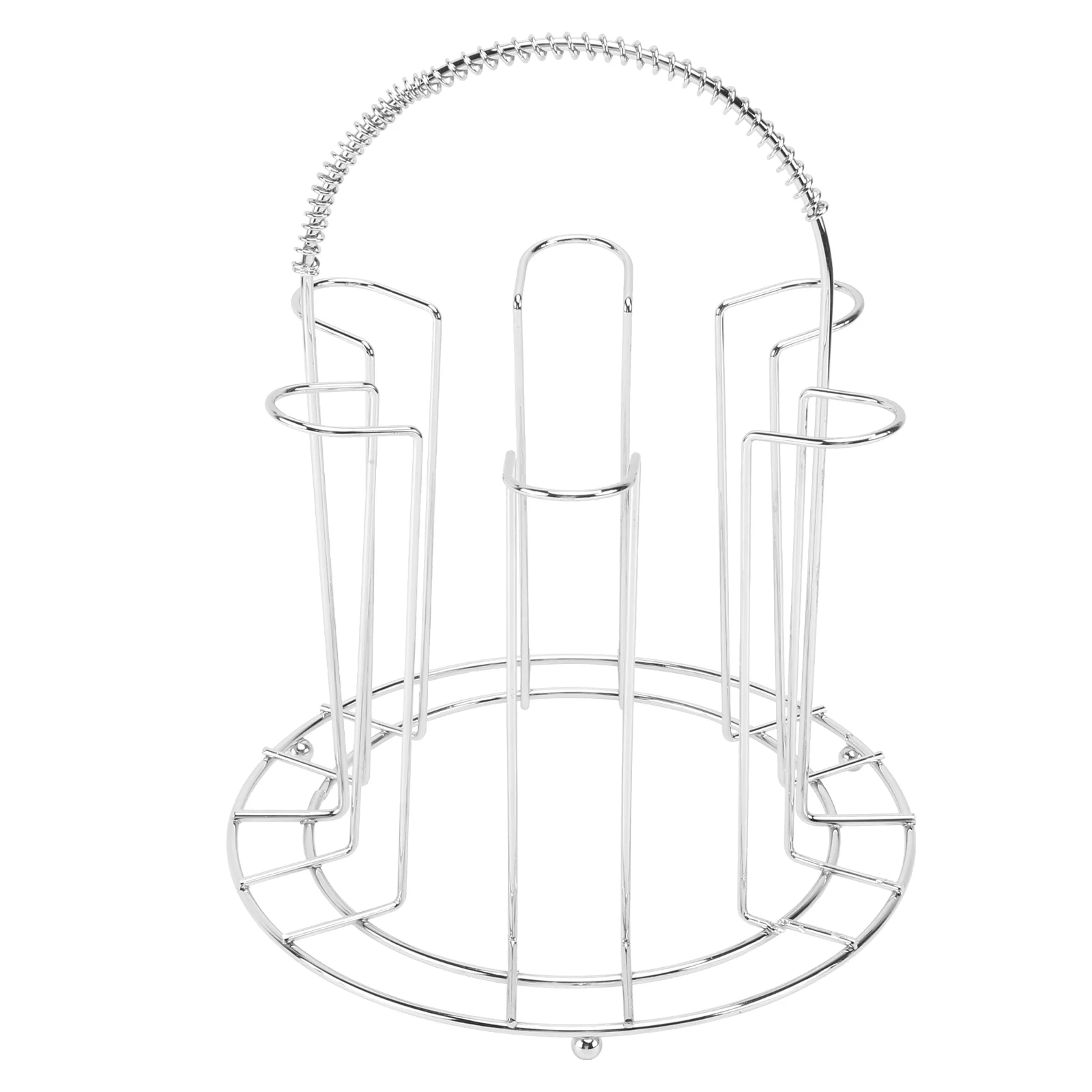 Stainless Steel Glass Cup Rack Drying Shelf Mug Holder Stand Tumbler Organizer Kitchen Supplies Bathroom Fixture