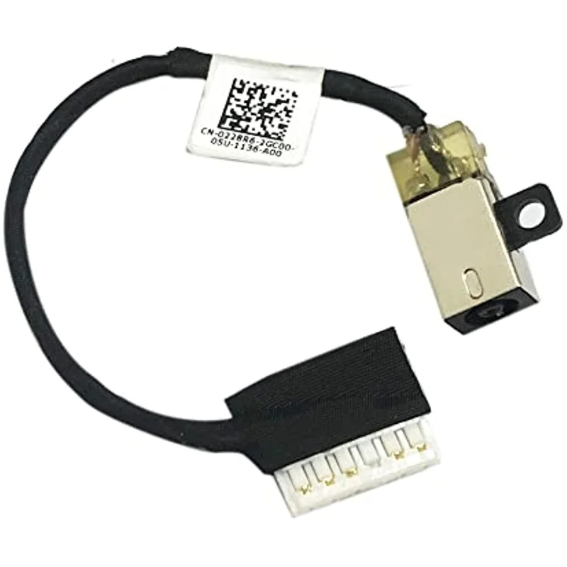Conector do Porto de Carregamento do Cabo de Jack de Alimentação dc para Dell Inspiron 15 3583 3493 5593 Latitude 3490 3590 E3590 0228r6 Dc301011r00