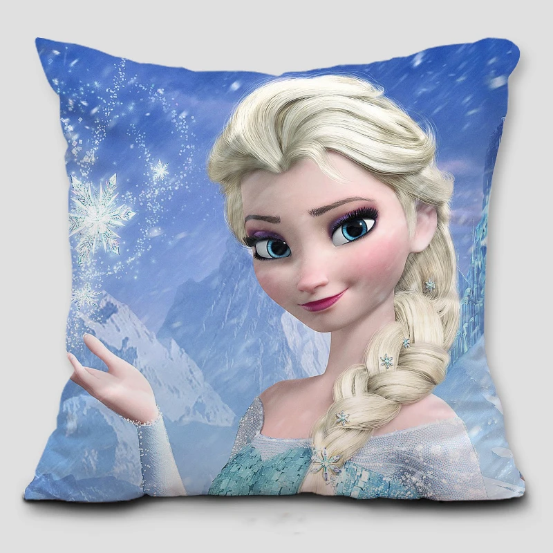 Kilimanjaro Afleiding Huisdieren Disney Frozen Elsa Anna Meisjes Decoratieve/Dutje Kussen Gevallen Cartoon  Kussenhoes Op Bed Sofa Kinderen Verjaardagscadeau Dropshipping| | -  AliExpress