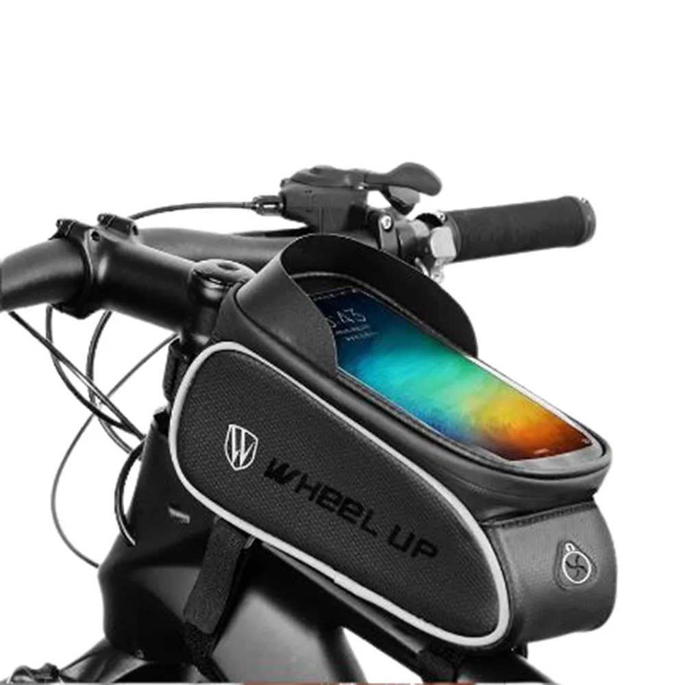 

Водонепроницаемая велосипедная передняя рама, верхняя трубка, велосипедная сумка, светоотражающий сенсорный экран, аксессуары для горного велосипеда, Велосипедное оборудование