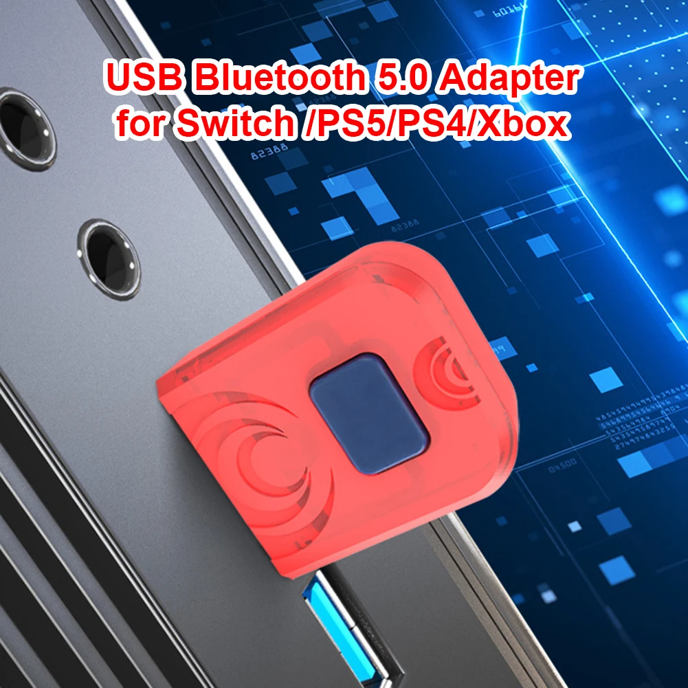 Gamepad Wireless Adapter for Xbox One S X Switch Pro Controller USB Wireless Bluetooth-Compatible