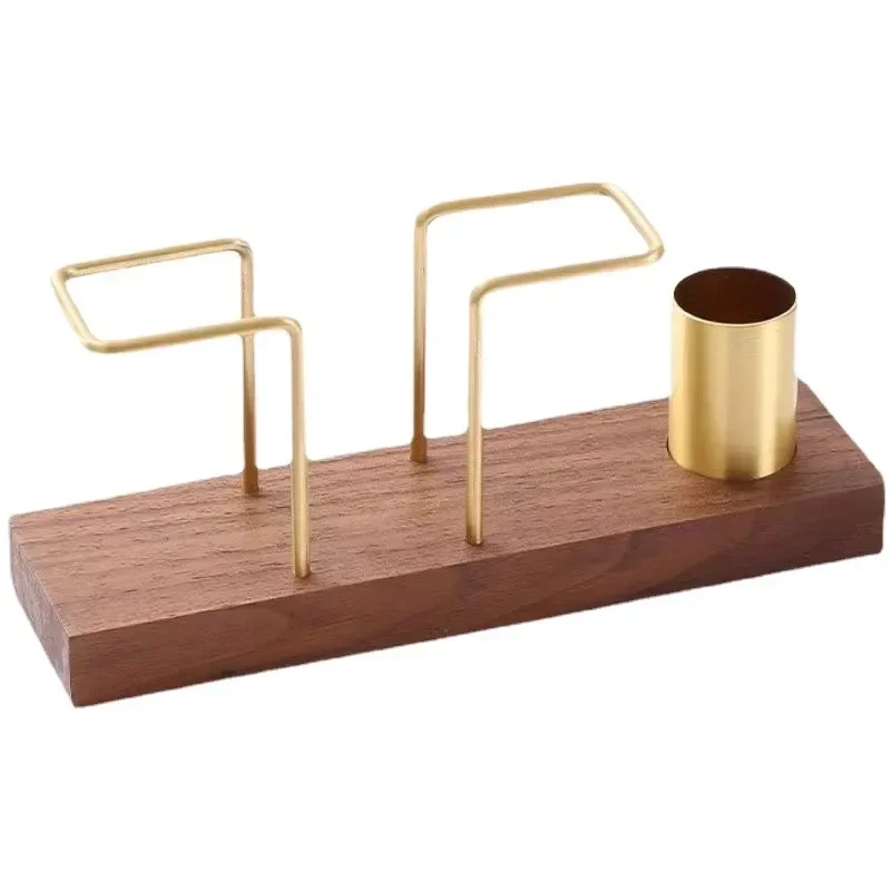 

Бумажная салфетка, металлический деревянный декор для отеля, контейнер для ресторана, аксессуары для кухни, Золотая домашняя салфетка