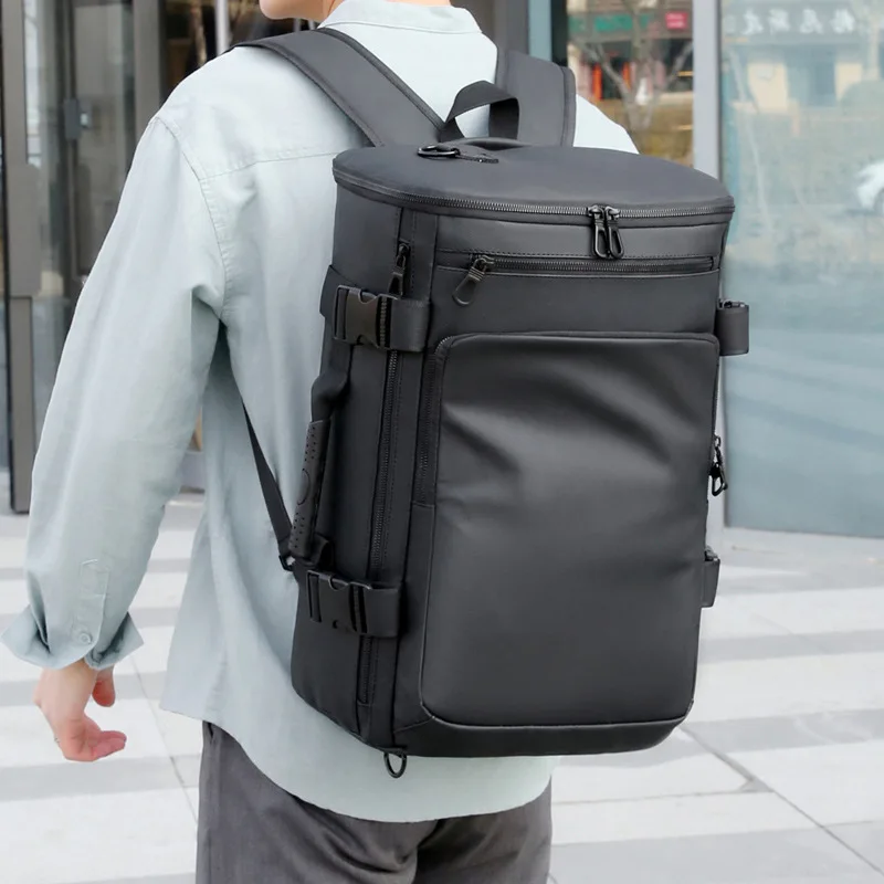 Zaino da Viaggio Convertibile per Uomo e Donna, Borsa Resistente Adatta per Laptop da 16 Pollici, per Fitness e Viaggi - immagine 4