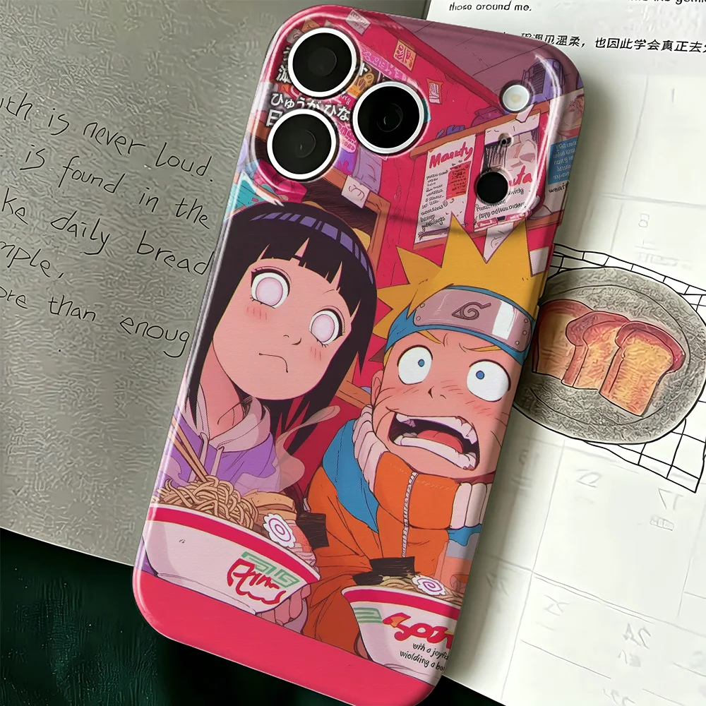 Anime-Inspired Glossy Film Hard Phone Case