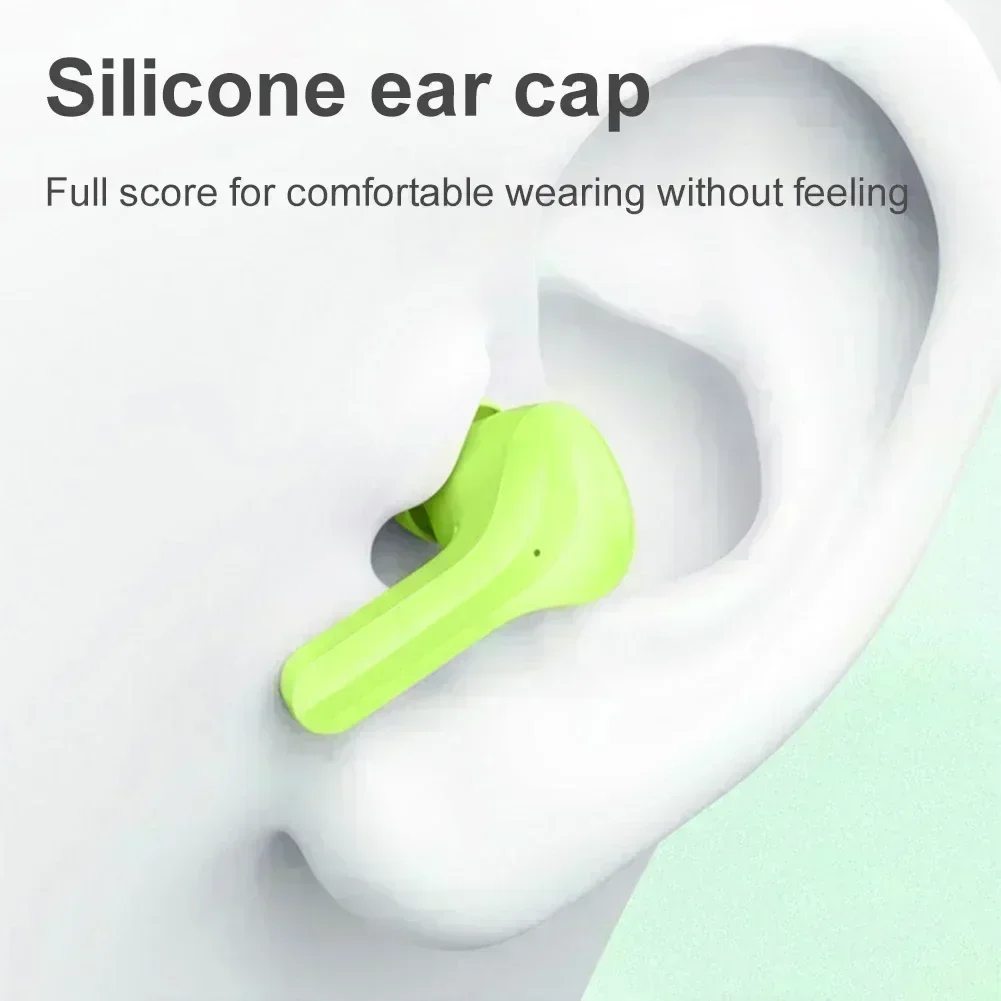 Wireless Bluetooth Headphones Tws In-ear Earphones With Mic Led_voghion.com