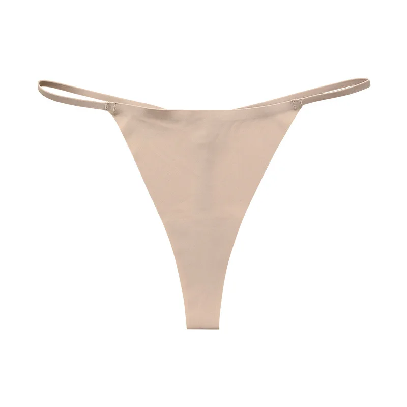 Invisible Seamless Thongs Girls Underwear Slip Femme Micro String Lingerie for Women Low Waist Panties Ropa Interior Femenina images - 6