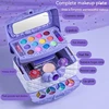 Children Girl Princess Makeup Cosmetics Game Box Makeup Toys Set Lipstick Eyeshadow Safe Children Non Toxic Toy Birthday Present 5