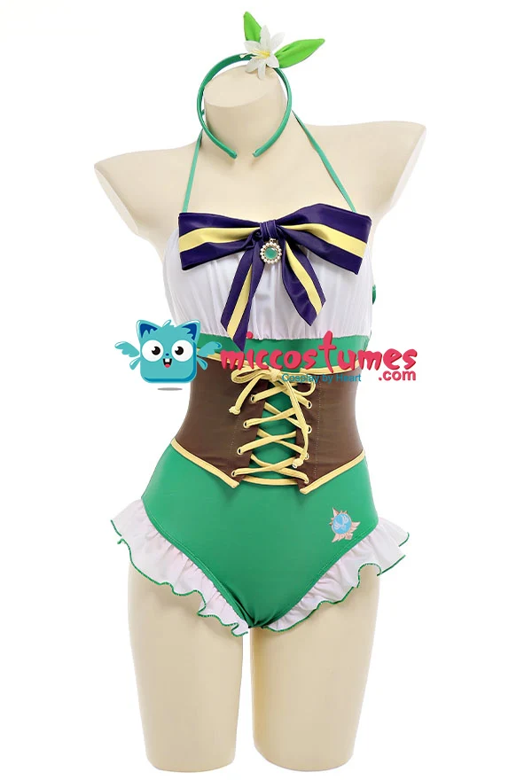 Venti Windrider Derivative Two-Piece Swimsuit - Genshin Impact