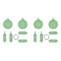 Green 2pcs